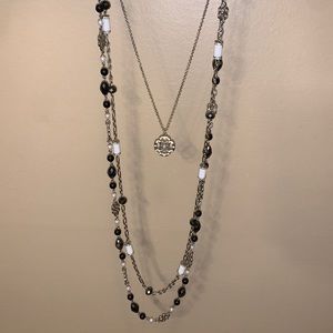 Lia Sophia “My Girls” multi strand necklace. Very versatile piece!